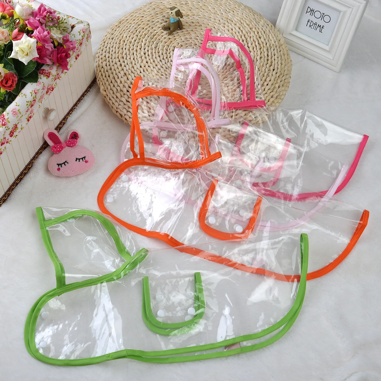 Chubasquero Transparente Para Perros – Impermeable, Transpirable Y Con Ajuste Para Tamaños S, M Y L