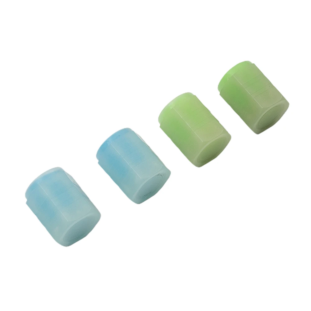 

8x Universal Fluorescent Car Tire Valve Cap Luminous Tire Valve Covers Car Tire Valve Covers 8mm Green /Yellow /Blue /Red