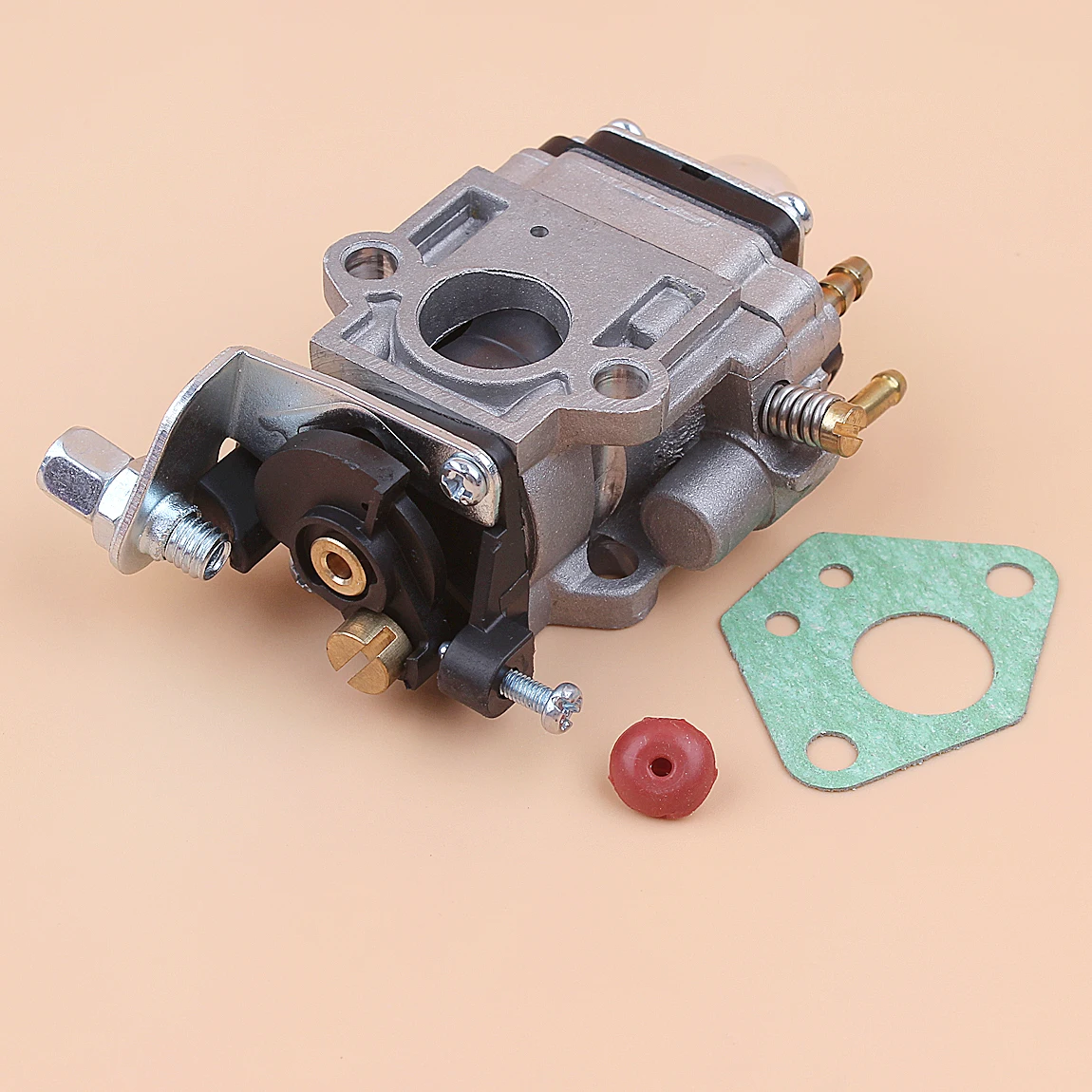 Description Picture 6 of item15mm Carburetor For MITSUBISHI TL43 TL52 TU43 TU52 40cc 43cc 49cc Engine Motor Hedge Trimmer Brush Cutter Mini-Choppers ATV Bike