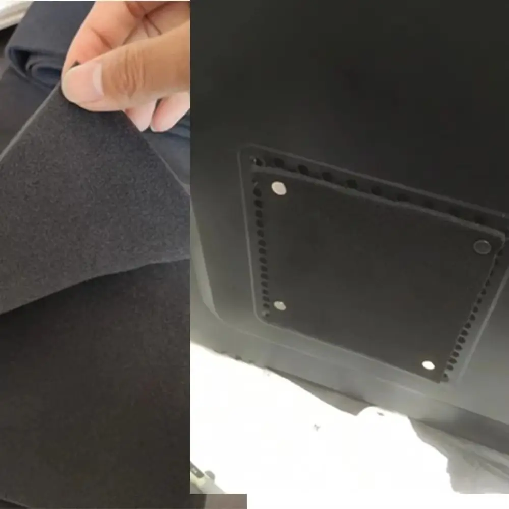 새로운 DIY 컴퓨터 먼지 필터 메쉬 3mm/5mm 500*400*mm PC 케이스 스폰지 블랙 60PPI 방진 커버 스폰지