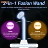 High Frequency Electrode Wand With 4 PCS Neon Electrotherapy Glass Tube Acne Spot Facial Skin Care Spa Violet Ray Wand Face Lift 5
