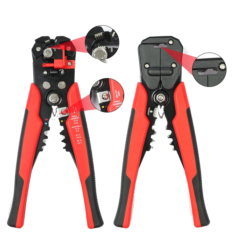 

Wire Stripper Tools Multitool Plier Crimper Cable Cutter Multifunctional Stripping Tool Crimping Pliers Terminal 0.2-6.0mm