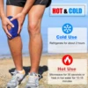 Home Ice Pack Reusable Knee Pain Relief Hot Cold Therapy Ice Gel Packs For Men Women Outdoors Sports Injuries Swelling Use 5
