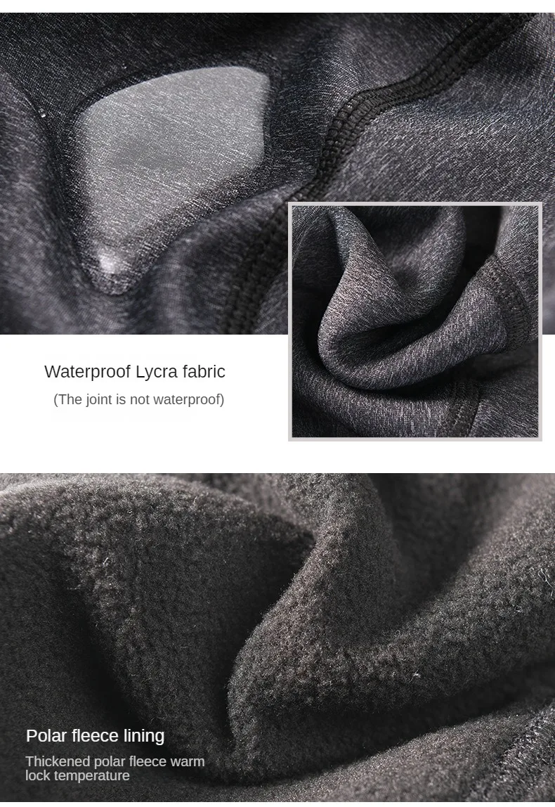 Description Picture 4 of itemWinter Cycling Caps Windproof Thermal Skull Cap Helmet Liner Running Skiing Motocycle Riding Men MTB Bike Hat With Glasses Hole