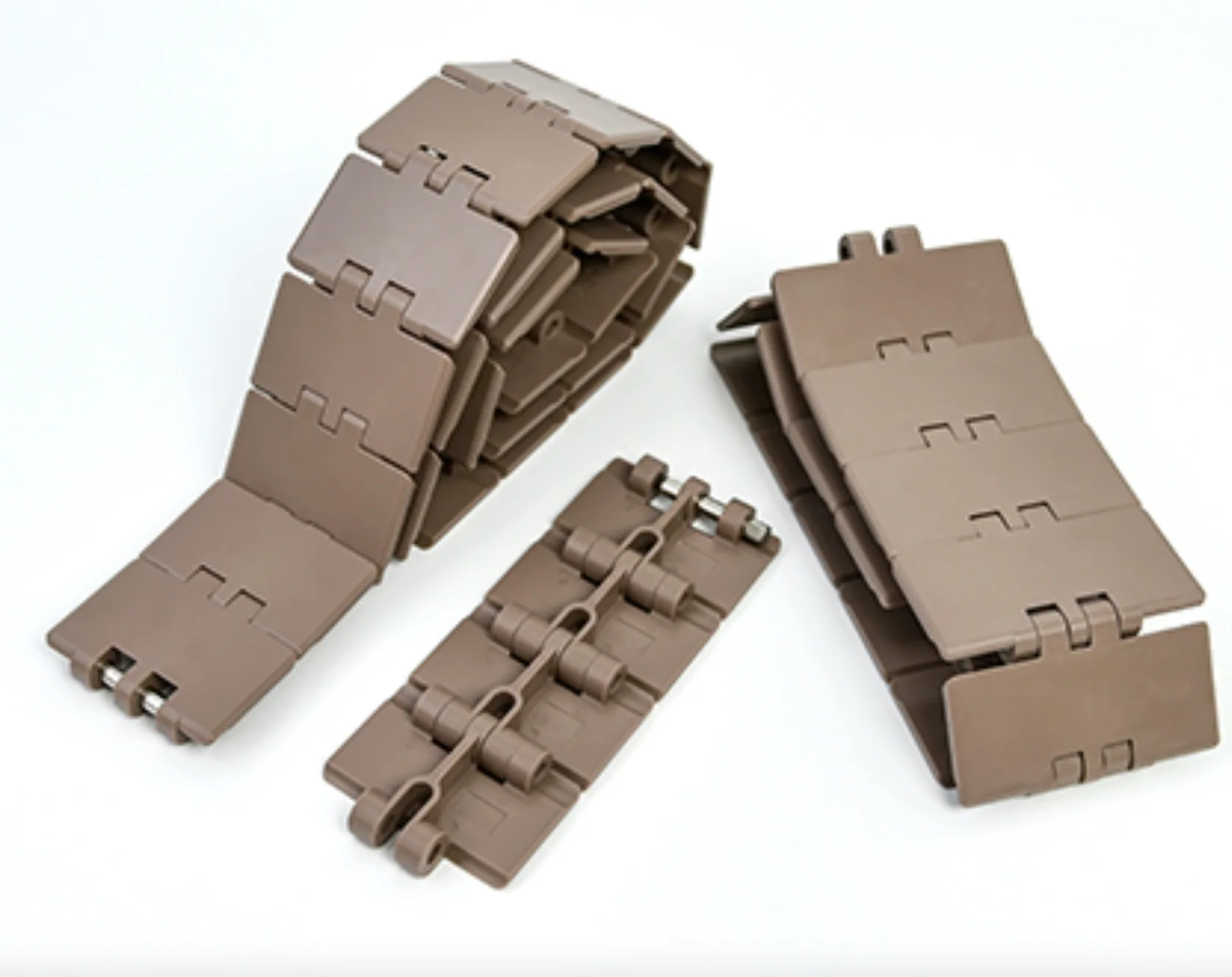 chain superior plana da placa chain plástica de 190.5mm