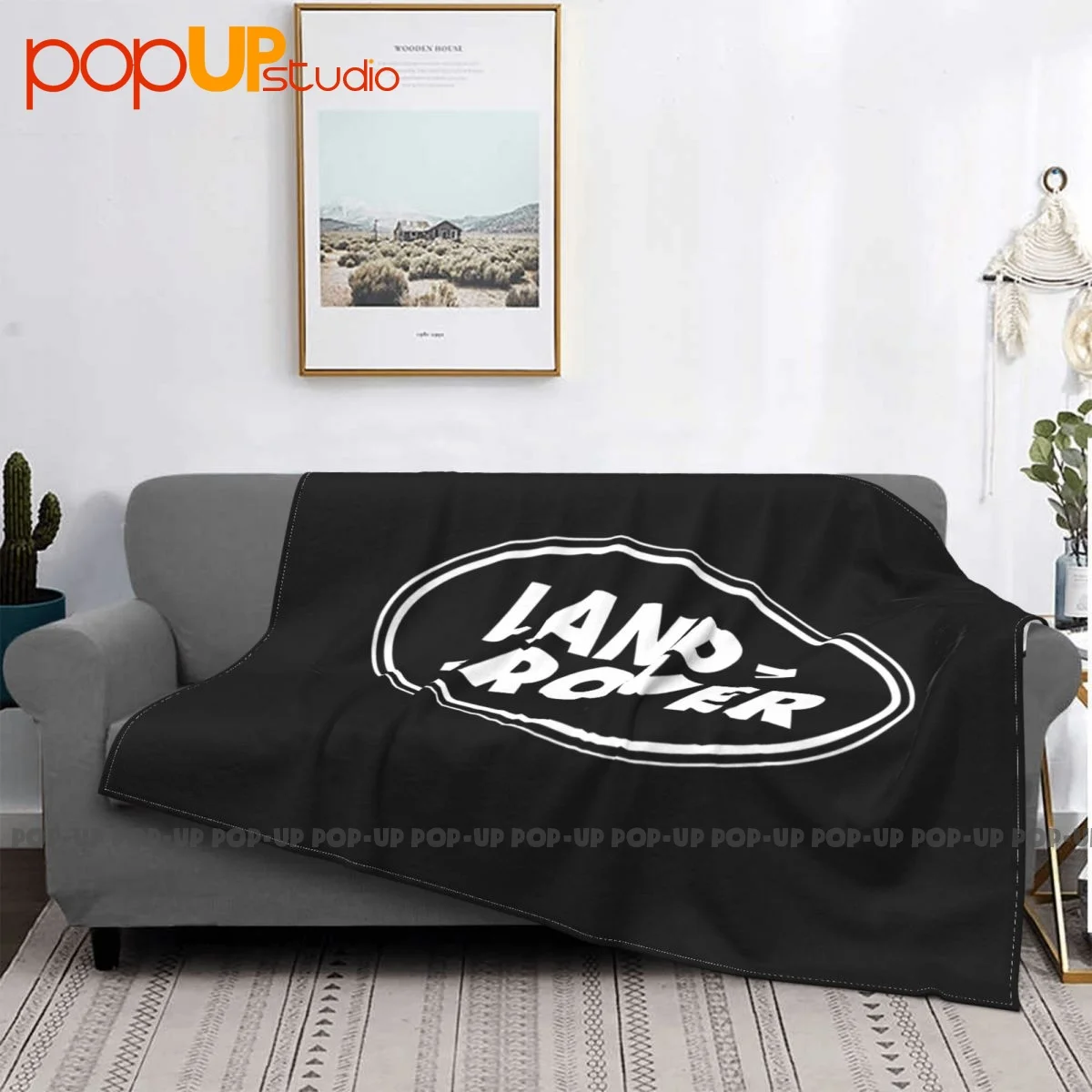 Landrover Logo Blanket Bedroom All Season Sleeping Sheets 3