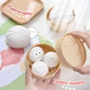 Simulation Steamed Stuffed Bun Sensory Stress Relieve Fidget Toy Soft PVC Funny Squeeze Toy Squishy Custard Bun for Kids Adults 1