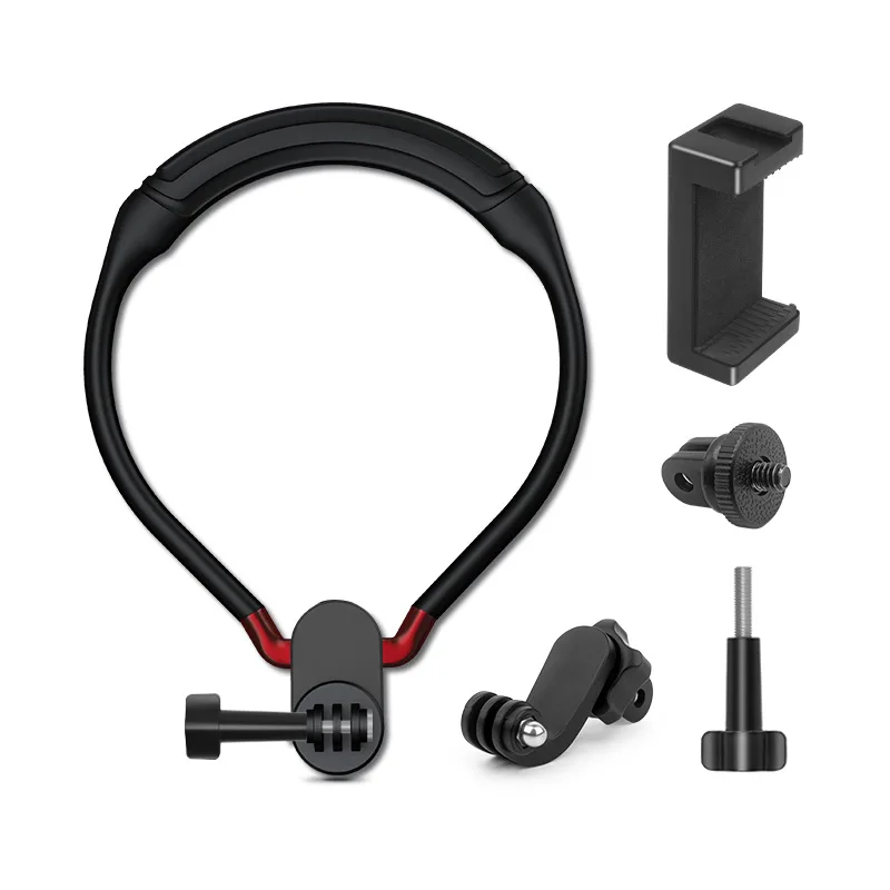 

For DJI Osmo Action insta360 GO3 pocket Silicone Neck Holder Mount Smartphone First-person Shooting Sports Camera Accessories