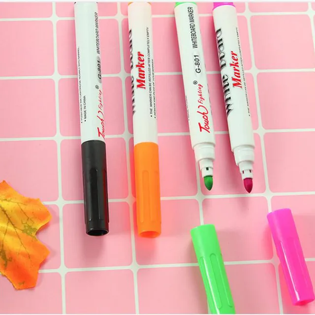 8/12 Színek Varázslatos Vízfestés Úszó Toll Sebezető Jelölők Doodle Tollak Gyerekek Korai Oktatás Kanállal - Image 4