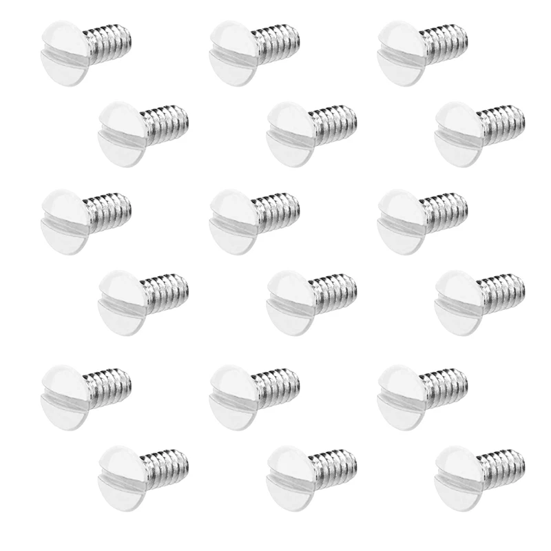 240 Pcs 3/8 Inch Long 6 32 Thread White Wall Plate Screws Outlet Cover