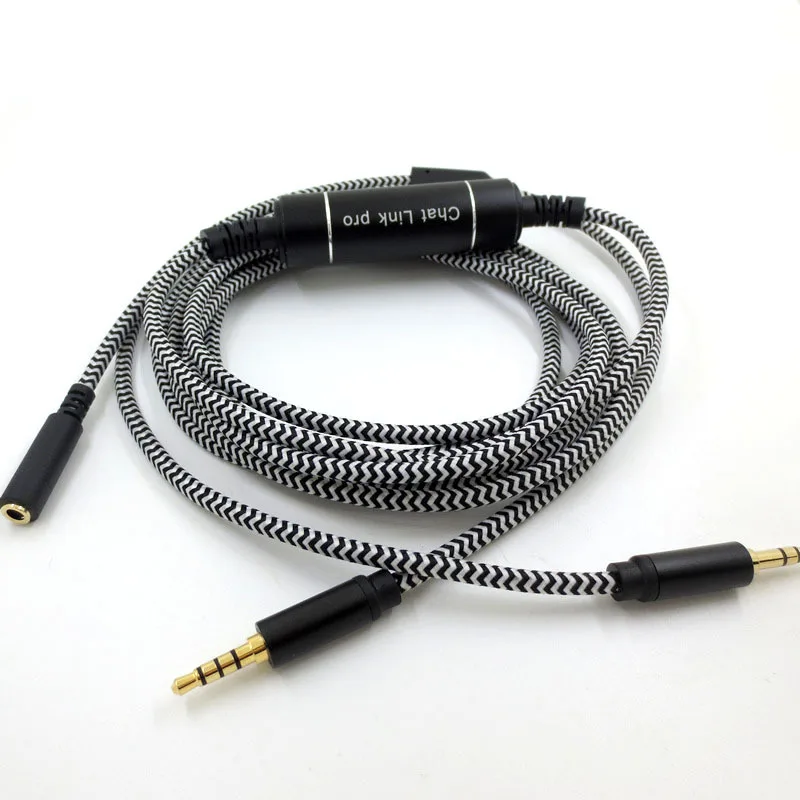 260cm Chat Link Audio Adapter Cable with in-line Isolator for Elgato HD60 S+ HD60 Pro Capture Card Replacement Line for NS PS5