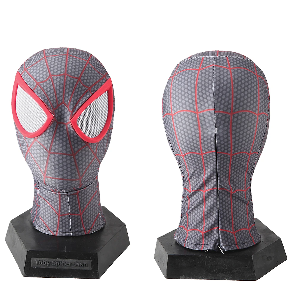 Marvel-Inspired Miles Morales Spider-Man: Into the Spider-Verse Spandex Bodysuit for Adults