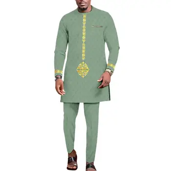 Deji Embroidered Dashiki Outfit