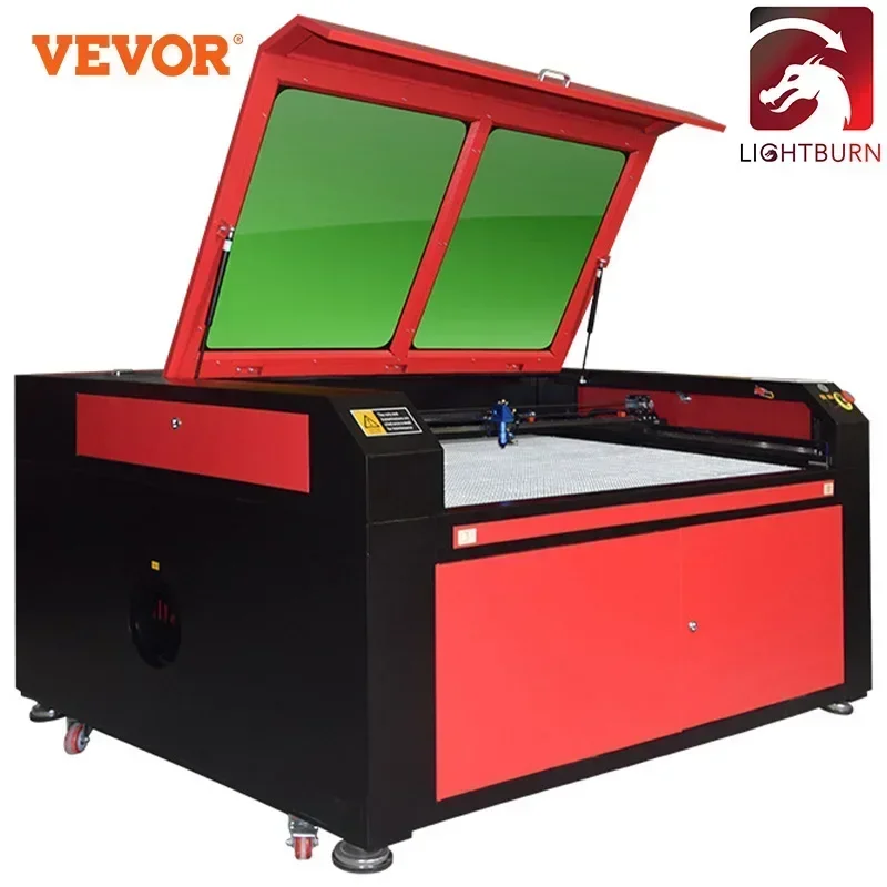 Vevor Co2 Laser Engraver Macchina Per Incisione Laser Ruida Board Compatibile Con Lightburn 60-130W Laser Tube Strumenti Per La Lavorazione Del Legno