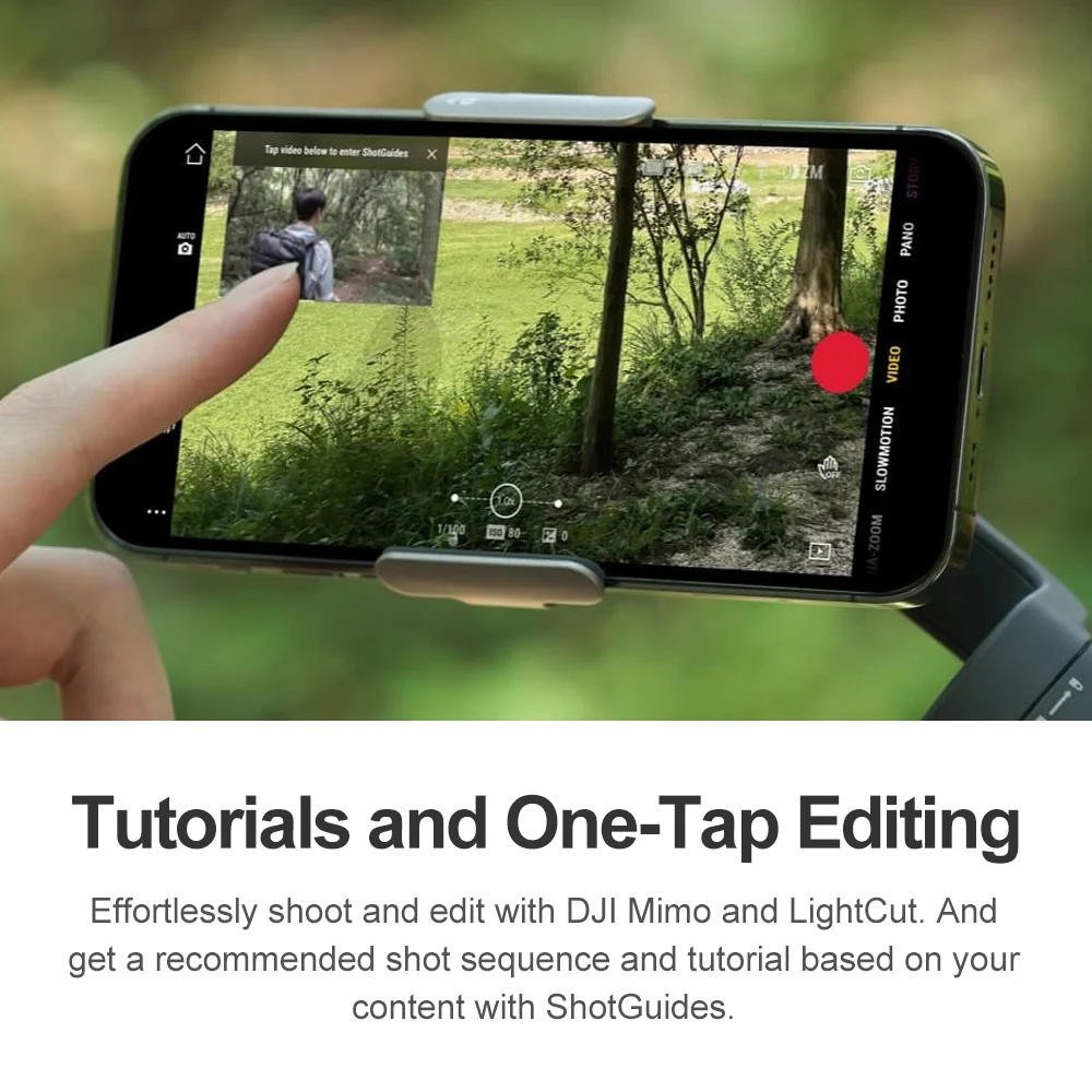 DJI OM 6 Osmo Mobile 6 OM6 3 Axis Handheld Gimbal Stabilizer Cell 