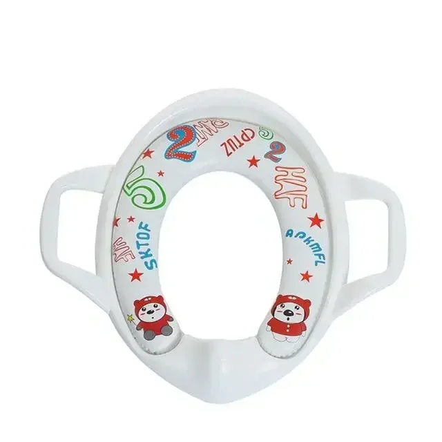 Baby Soft Toilet Training Padded Kids Baby Toilet Safety Seats  with Handles Children Urinal Cushion Children Pot Chair Mat