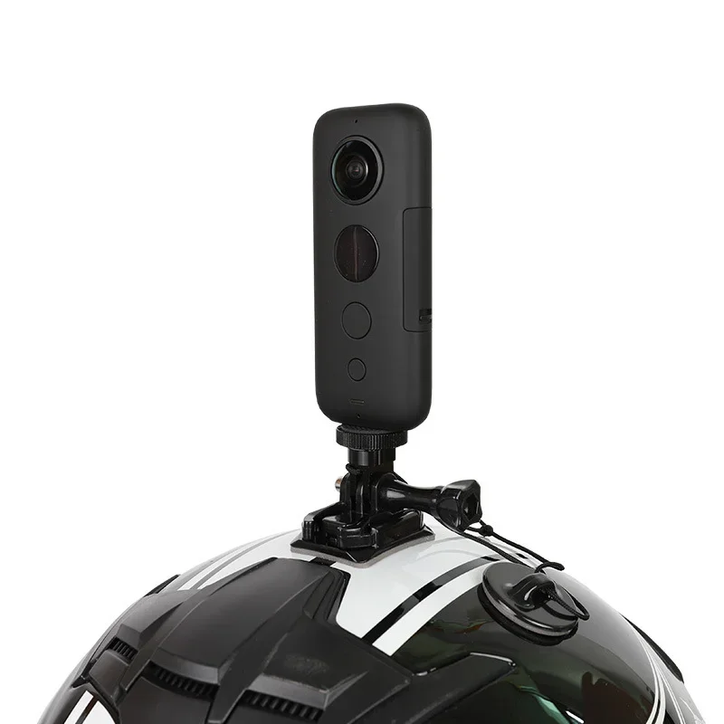 Cycling Motorcycle Helmet Mount Adapter Bracket Fixed Seat For Insta360 X3 X2 Insta360 One X2 Osmo Action Camera Accessories