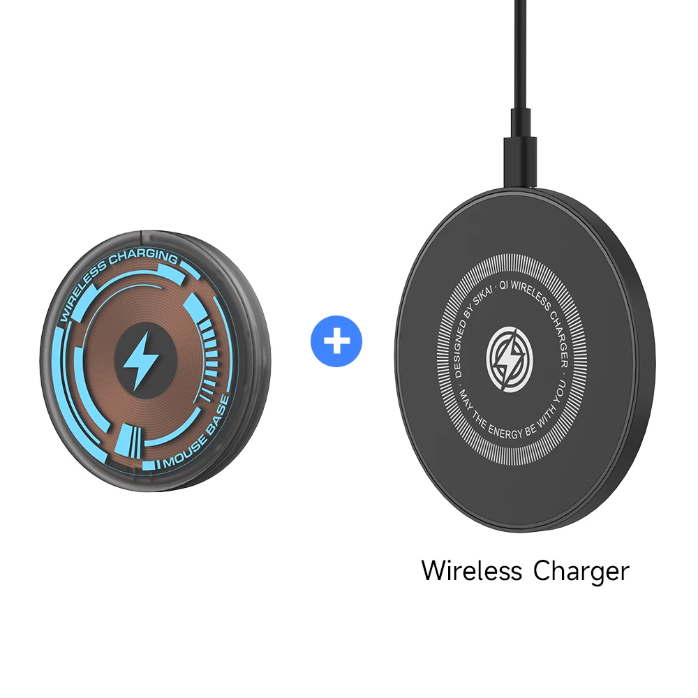 Wireless Gaming Mouse Charger with Qi Module