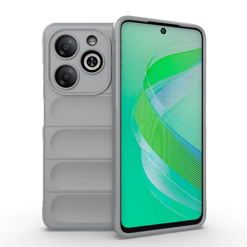 Shockproof Rubber Silicone Bumper Case - Durable Protective Cover, 6.6-inch