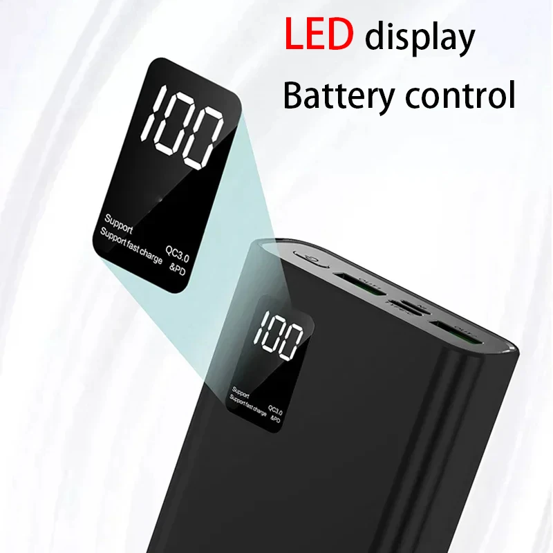 Power Bank da 120 W con ricarica super veloce, capacità ultra elevata da 200000 mAh, batteria esterna per dispositivi mobili, compatibile con iPhone, Xiaomi, Samsung - Image 6