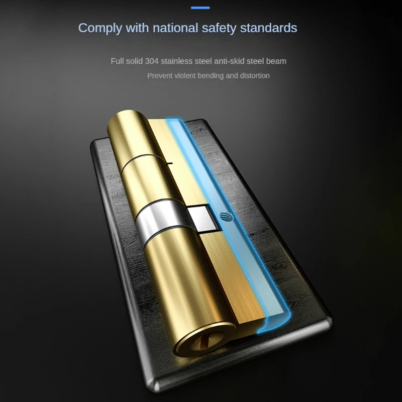 Cilindro Serratura Meccanico Grado C - Antifurto Per Porte In Ferro E Legno, Con 3 Chiavi - Foto 7