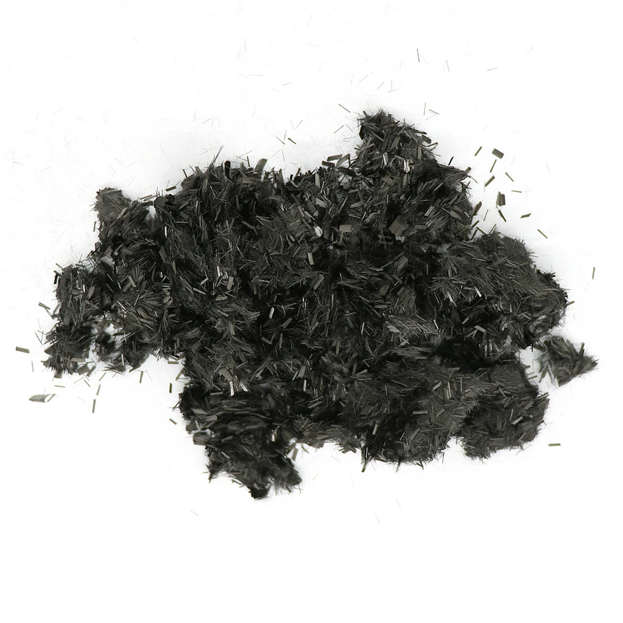 500G 3-12MM Carbon Fiber Modified Reinforced Conductive Chopped High Temperature Carbon Fiber Chopped Strand Marble Texture
