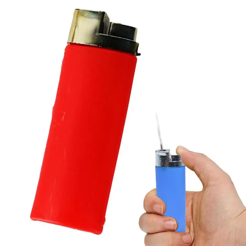 ABS Funny Water Jet Lighter Prank Toys Water Squirting Lighter Fake