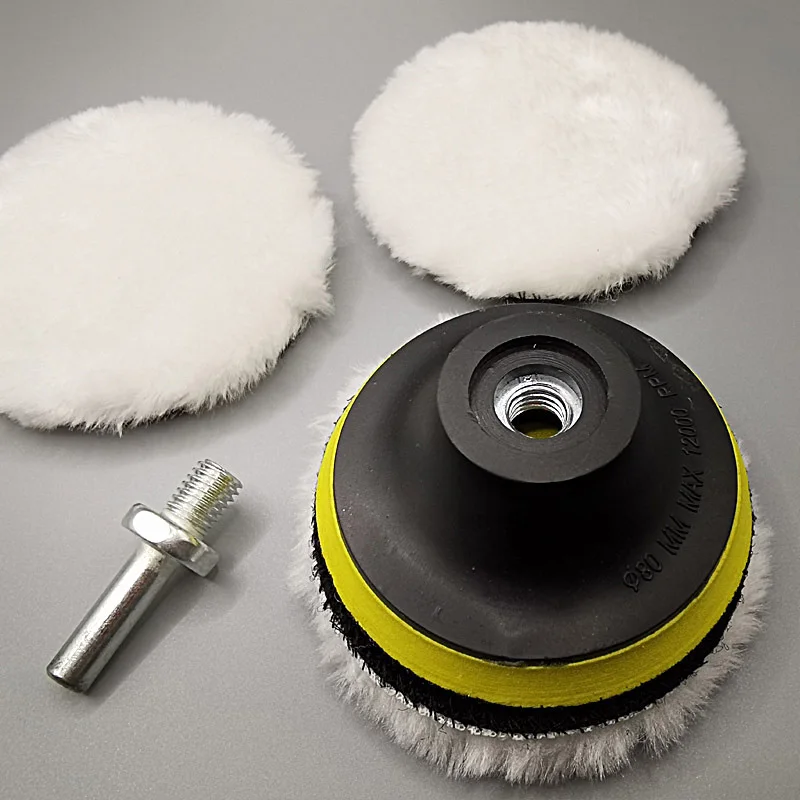 Polishing Pad Kit 5pcs 3-inch sponge polishing pad Car er kit Car polishing waxing sealing glaze kit