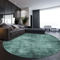 Nordic Style Living Room Decoration Round Carpet Home Decor Large Area Carpets Non-slip Floor Mat Minimalist Rugs for Bedroom 1