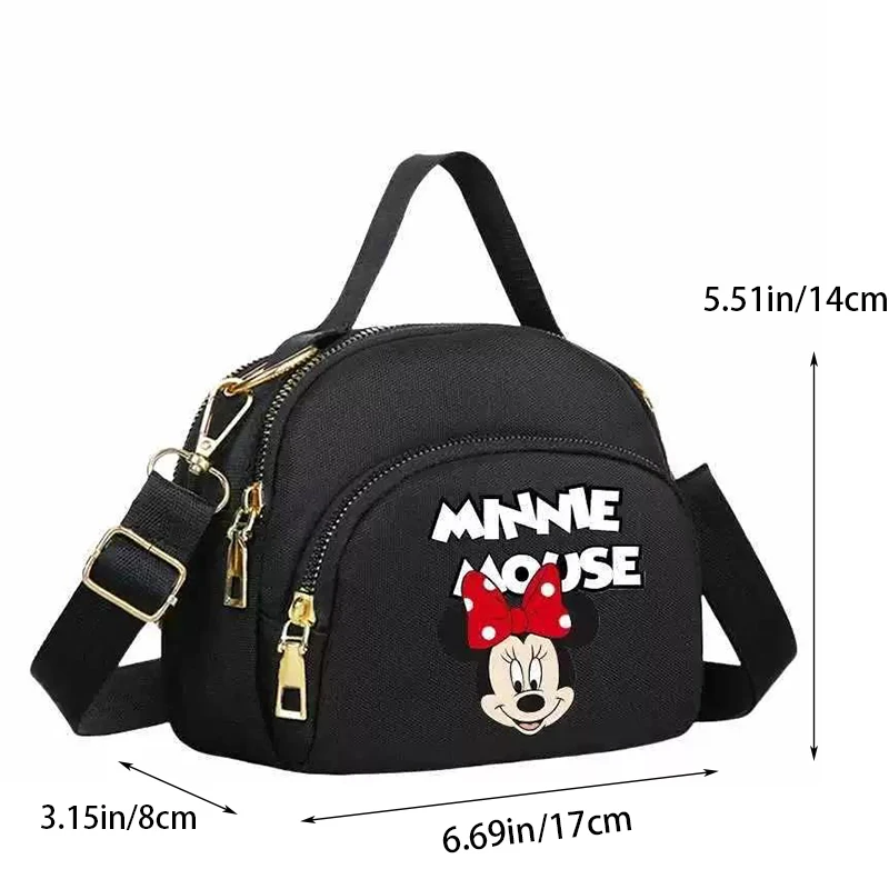 Crossbody Bag Women Handbags Disney Mickey Mouse Large Capacity Shoulder Bag For Women Cartoon Printed Crossbody Bag