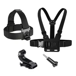 Universal Adjustable Chest and Head Strap with J - Hook Mount - Chest Head Strap