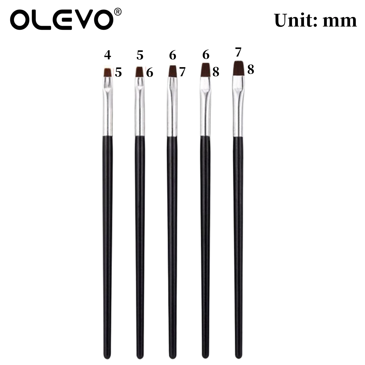 Dental Resin Brush Pens 5Pcs