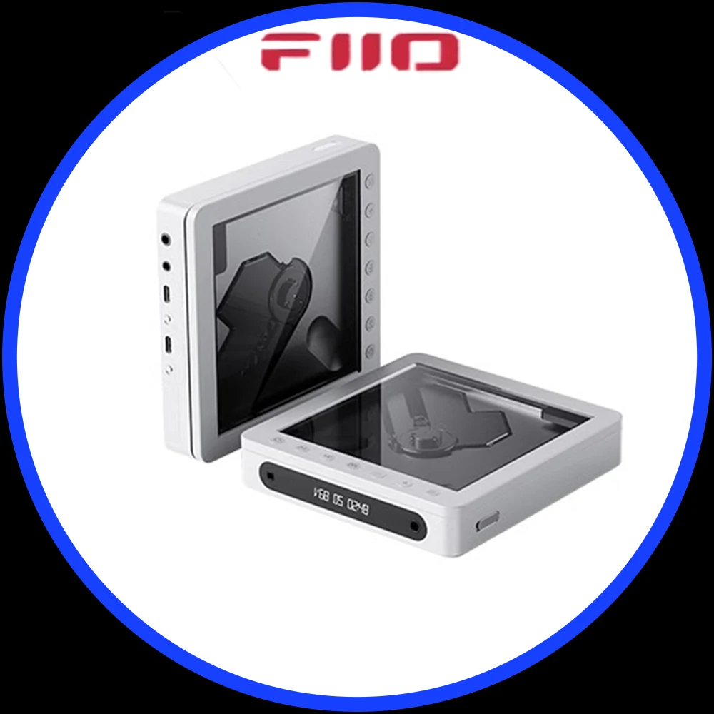 Fiio Dm13 Multifunctional Portable Stereo Cd Player With Long-Lasting Battery Supports Usb Ripping Optical/Coaxial