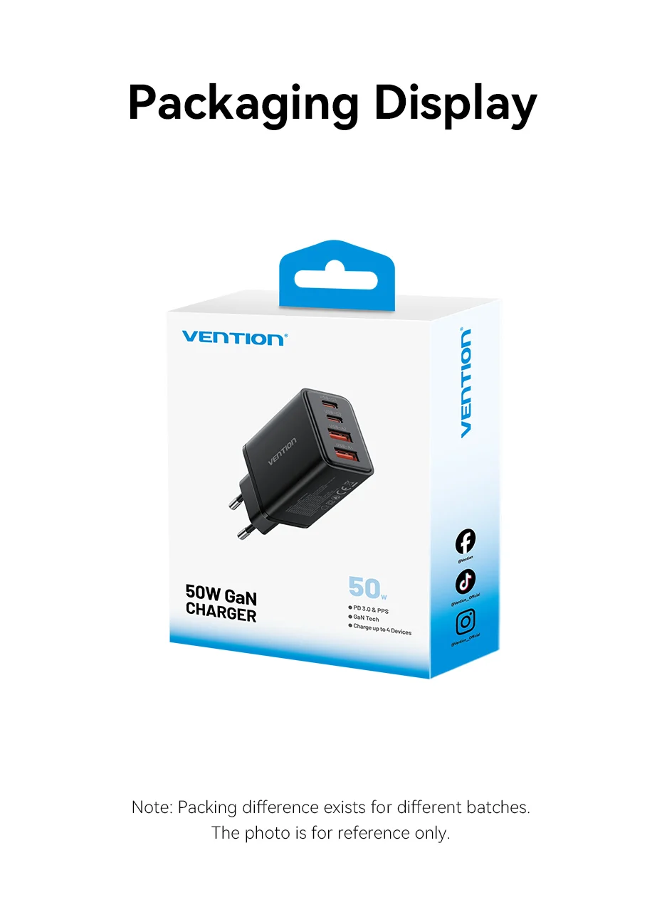 30W GaN Charger PD QC 3.0 USB C Charger For iPhone 16 15 14 Pro Xiaomi Tablet iP