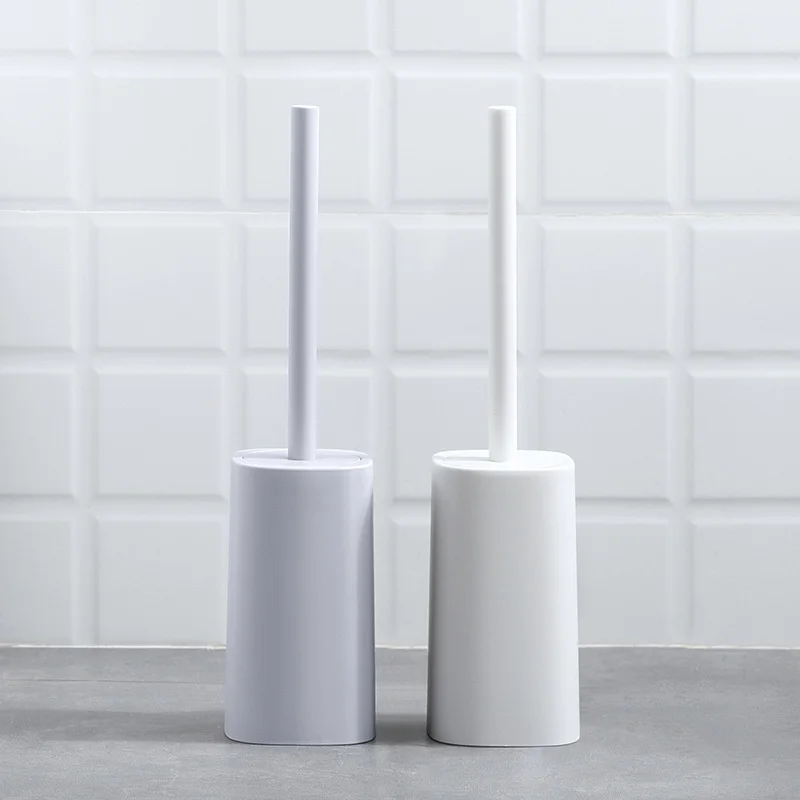 Long-Handle-Toilet-Brush-Set-Modern-Bathroom-Cleaning-Brush-Floor-Stand-Corner-Clean-Tool-With-Holder.jpg Hosszú Fogantyú Wc -Kefe Készlet Modern Fürdőszoba Tisztító Kefe Padló Állvány Tiszta Szerszám Tartó Fürdőszobával Kiegészítők - Image 5