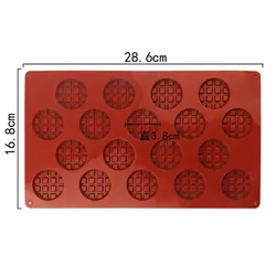 Premium Silicone Non - Stick Cake and Dessert Baking Mold - Reusable and Heat - Resistant (2)