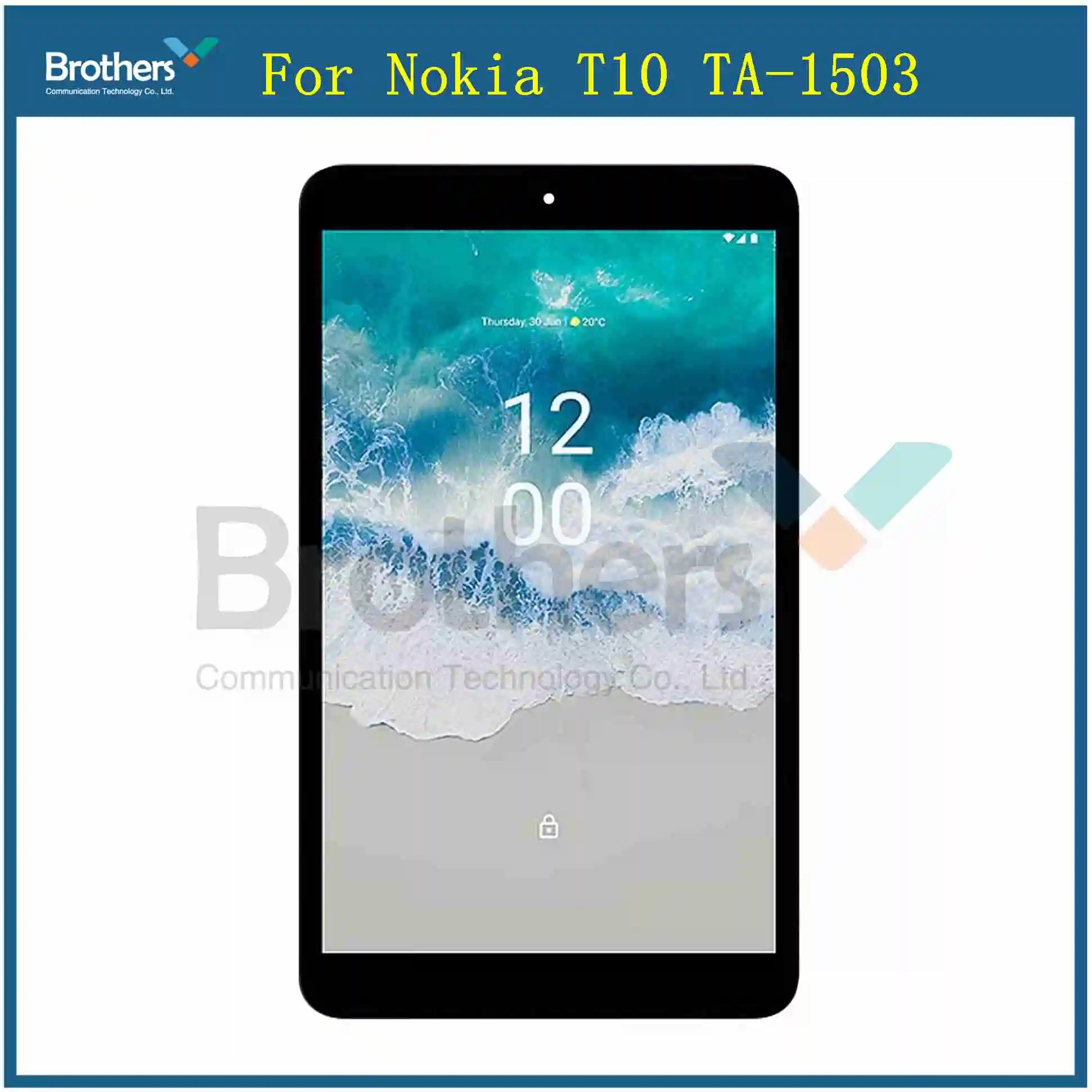 Display Voor Nokia T10 Ta-1503 1472 1462 1457 T20 Lcd Ta-1397 1394 1392 Display Touchscreen Digitizer Assemblage Reparatie Onderdelen