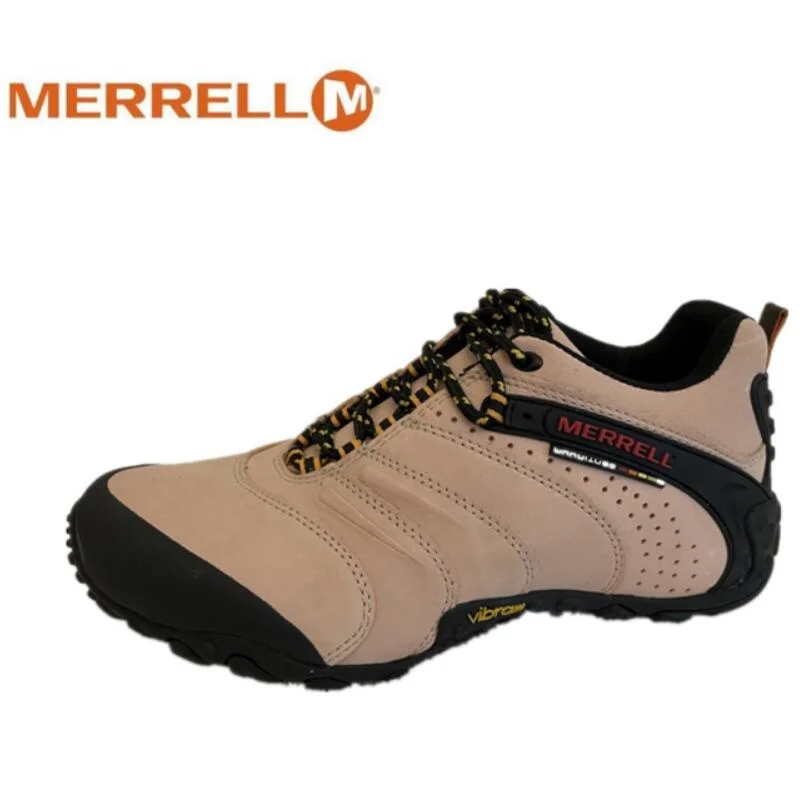 

Merrell Professional Outdoor Original Men Nubuck Genuine Leather Climbing Shoes for Cross-country Mountaineer Hiking Sneakers