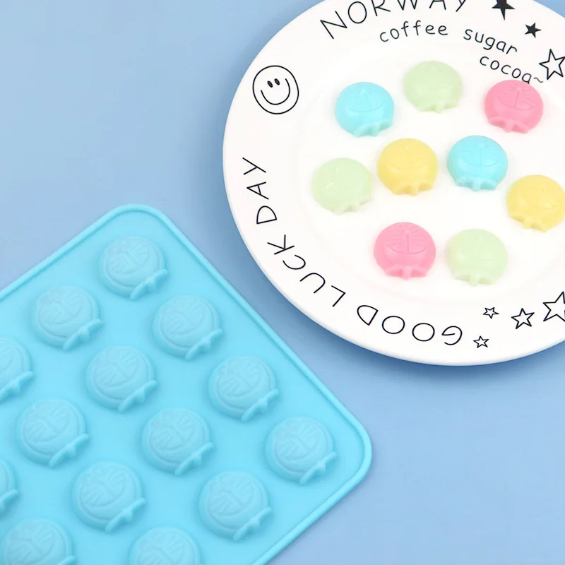 

Силиконовая форма в виде головы кошки, 16 цветов