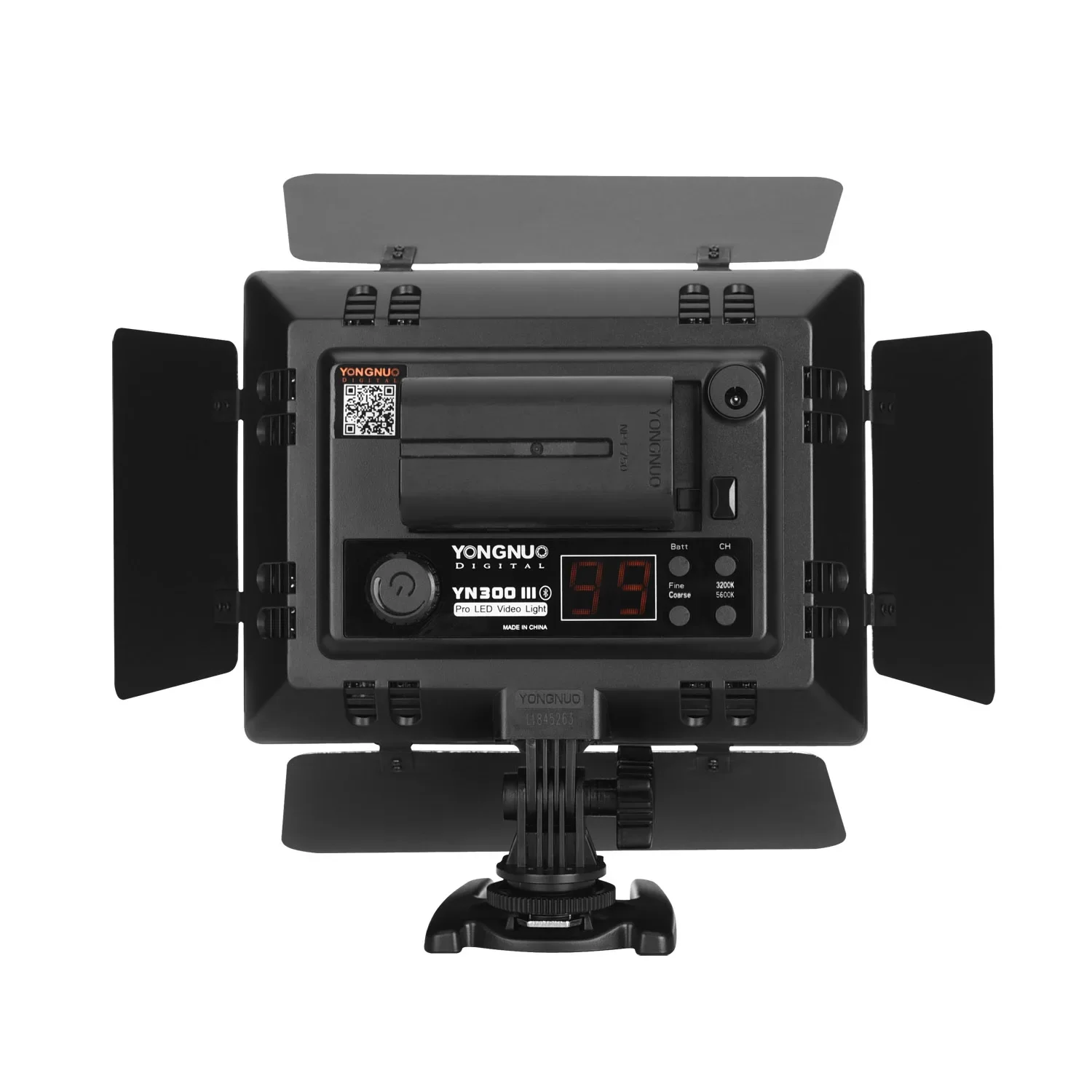 Yongnuo YN300 III YN300III LED 비디오 라이트 카메라 라이트, 이중 색상 3200k-5500K 무선 원격 조명, DV 캐논 니콘용