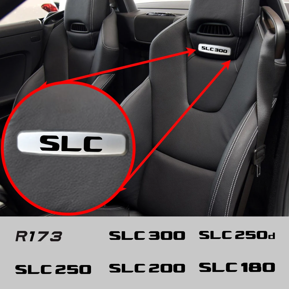 Car Metal Emblem Seat Stickers Auto antikick pad floor mat Badge For