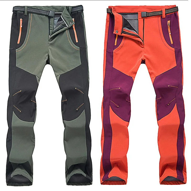 Outdoor-Winter-Hiking-Skiing-Fleece-Pants-Men-Women-Thick-Warm-Soft ...