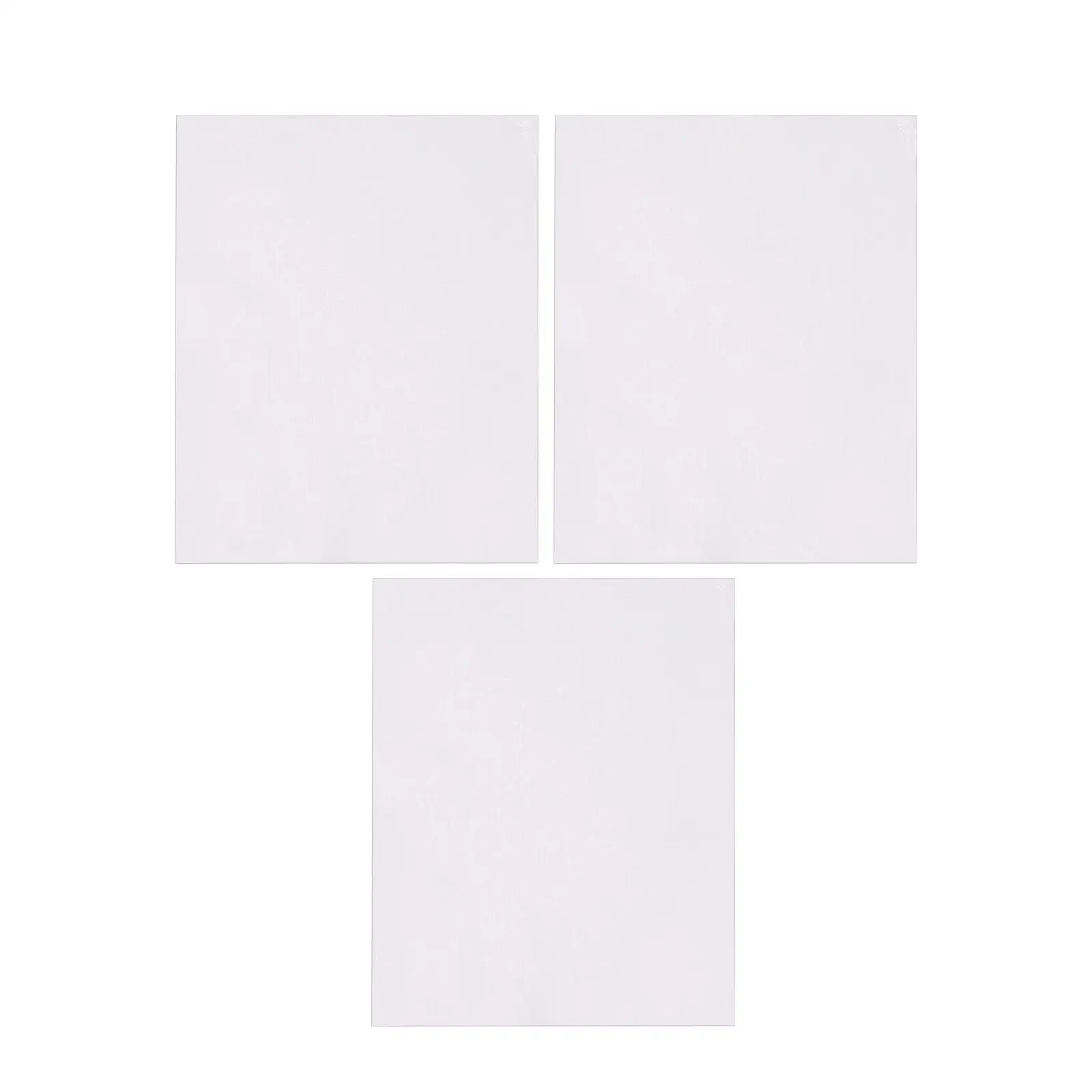 3x Canvas Panels Acrylic Oil Painting Canvas Art Boards Artist Boards Cotton Artist Blank for Painter Oil Painting