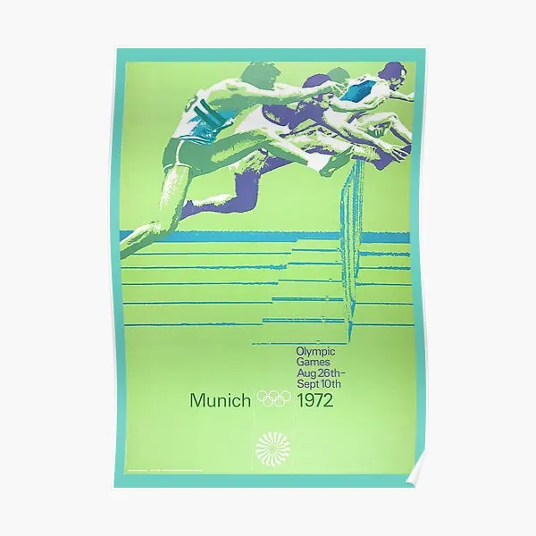 

Munich 1972 Poster Art Print Decoration Vintage Room Picture Home Painting Decor Mural Funny Modern Wall No Frame