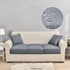 Sofa Cushion Cover Waterproof Polyester Slipcover For Living Room Funiture Protector Seat Cushion Elastic Solid Color 5