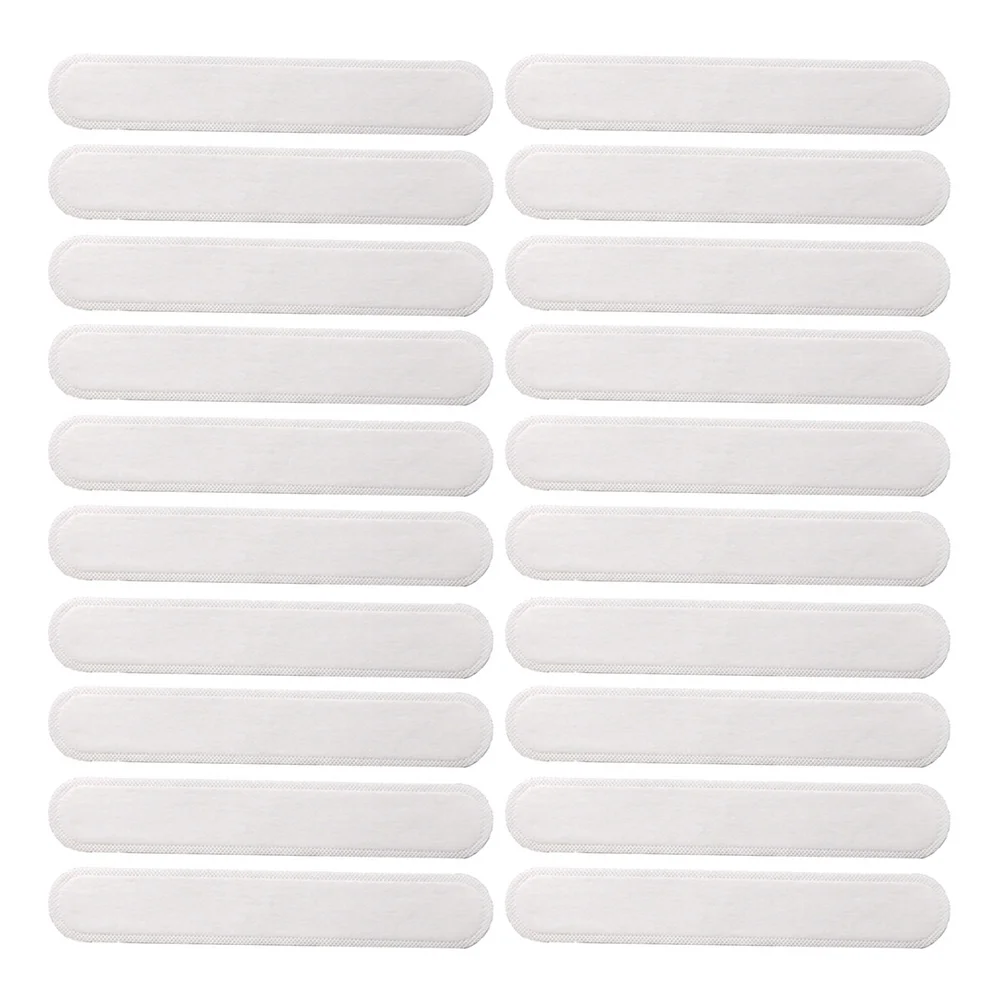 

100 Pcs Caps Hat Sweat Sticker Anti-dirt Pad Shirt Collar Absorbing Summer Absorbent White for Patch Perspiration