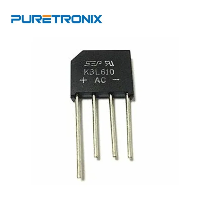 KBL406 KBL410 KBL608 KBL610 4A 6A 800V 1000V Diode Rectifier Bridge Single