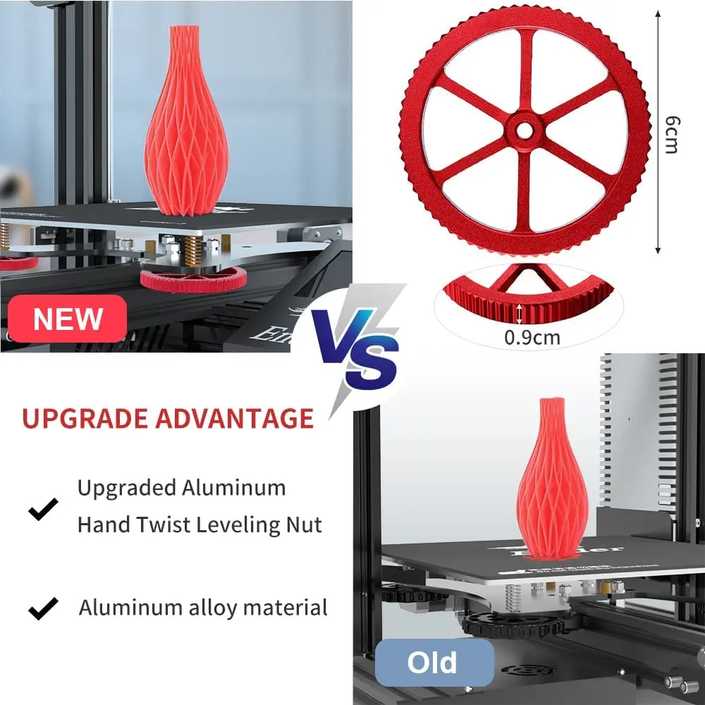 Creality official Ender 3 Pro Springs Upgrade, 3D Printer Bed Springs，Ender 3 Bed Leveling Springs Compatible for Ender 3 series — view 4