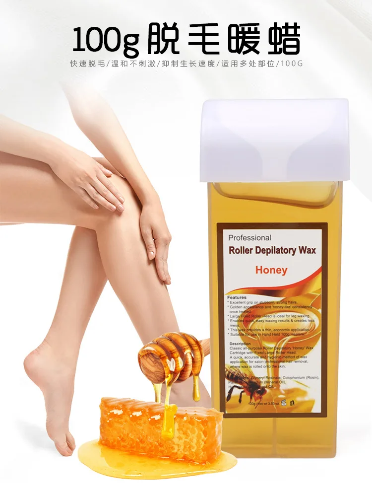 100G Cera Depilatoria Barra Cera Calda Comoda Cera Supporto Tenuto In Mano Cera Palla Cera Pulizia Del Corpo Scelta Multipla