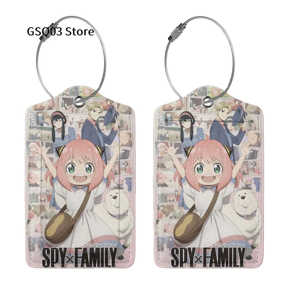 Рисунок 3 - Подвески для багажа Spy X Family Anya для чемоданов